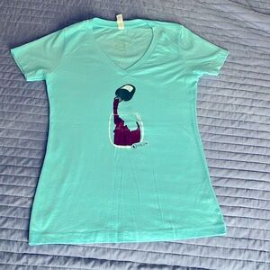 Banana Ink - women’s medium v-neck t-shirt